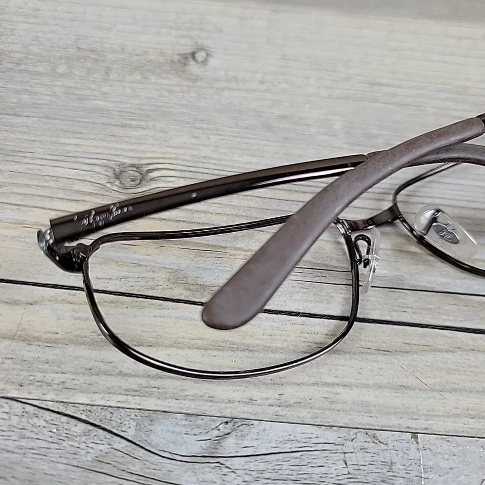 Ray-Ban RB 3221 014/47 Sunglasses Frames Italy Brown Gunmetal Full Rim 62-16‎